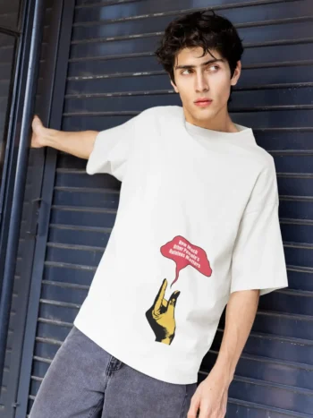 People's Opinions Quote Oversized T-Shirt