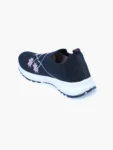 Floral Knit Slip-On Walking Shoes for Women