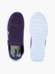 Pair of Purple Slip-On Walking Shoes