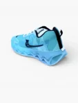 Pair of Blue Sports Running Shoes Front Angle