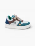 Multicolor casual sneakers for men lifestyle angled view