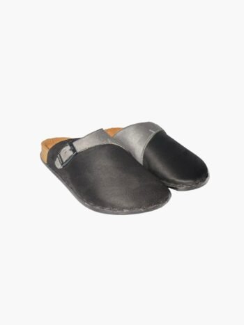 Buckle Mule Slides