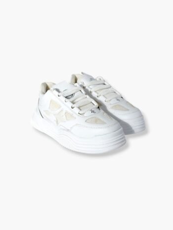 Pure Form Chunk Sneakers – Clean White Streetwear Trainers