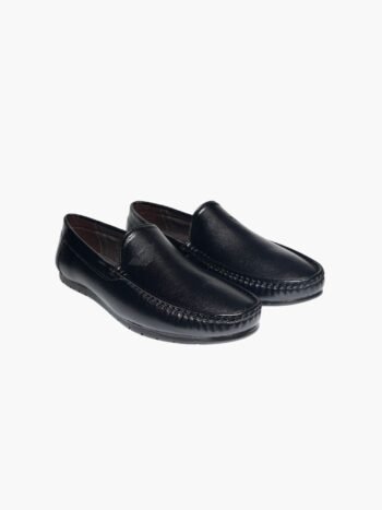 Plain Leather Loafers